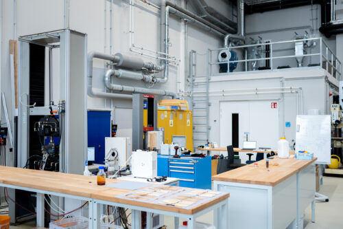 Picture of Laboratory for Macroscopic Material Testing (IMWS)