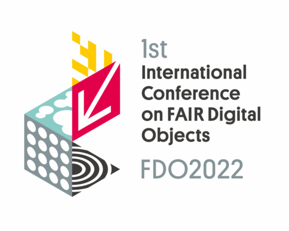 Stacked cubes - the logo of FAIR Digital Object forum conference