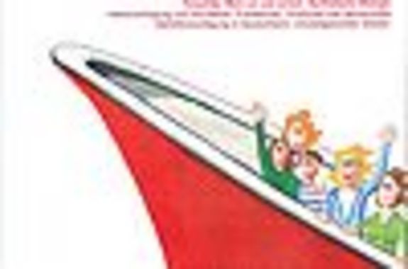 Titelbild: Schiff, Anker, Frauen in bunter Kleidung