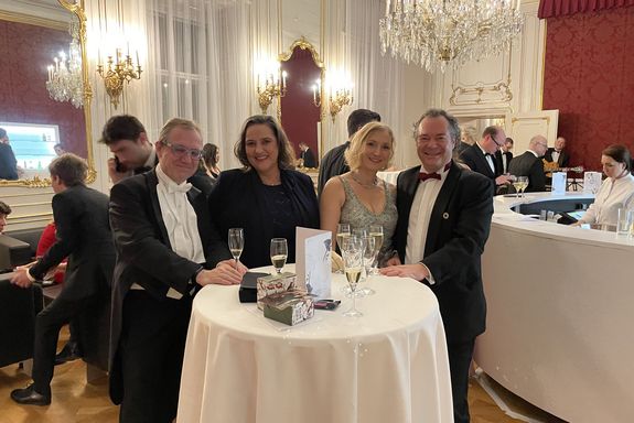 Prof. Martens, Mag. Aigner and guests