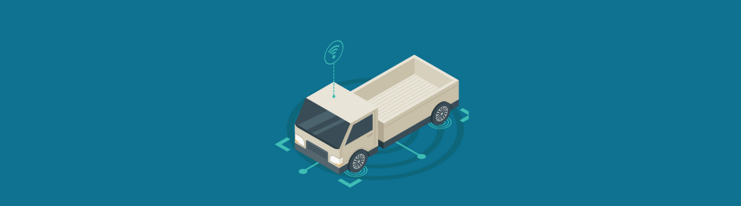 Grafik eines autonomen Autos