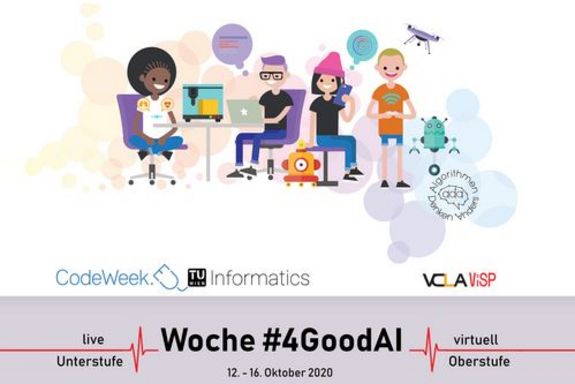 Advertising image of the Code Week
