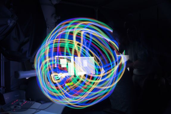 Colorful light ball