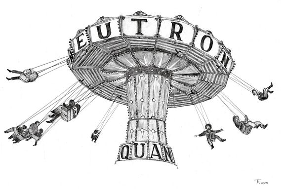 Spinning neutrons
