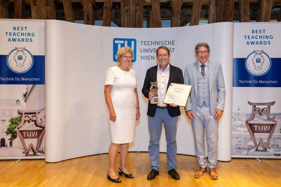 Best Teacher Rudolf Heuer (Faculty of Civil and Environmental Engineering)