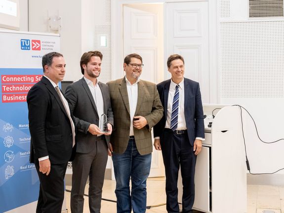 The winner of the best Master's thesis is chosen.