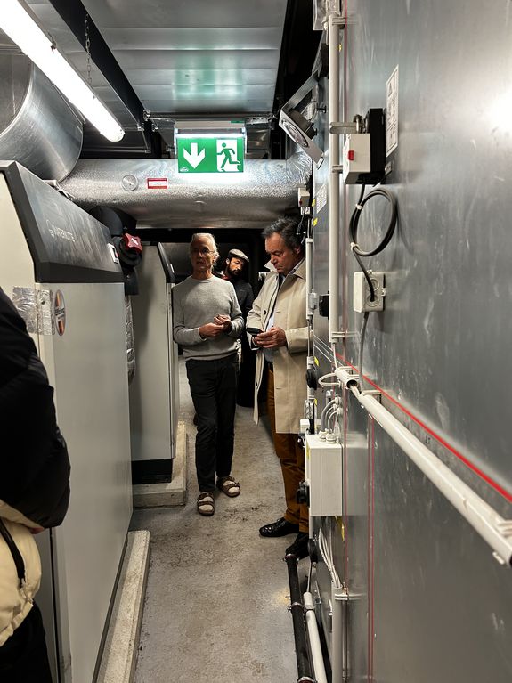 In the technical or boiler room