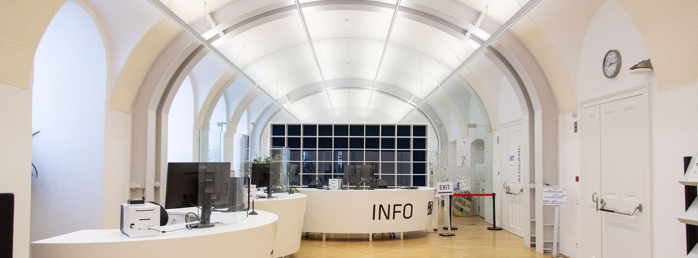 Front Office der Studienabteilung